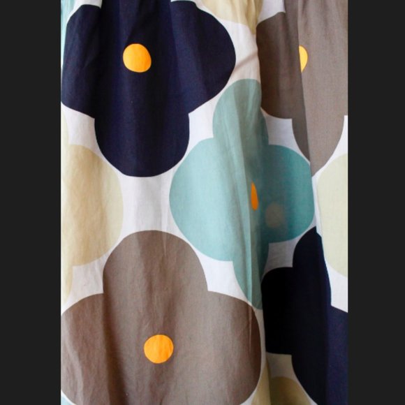 Orla Keily Floral Print Knee Length Dress Sz Small - Picture 3 of 4